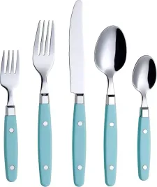 komplet-sztuccow-dla-4-osob-stal-nierdzewna-20szt-niebieskie