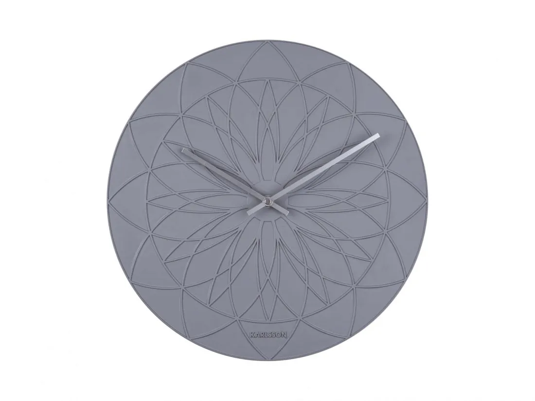 zegar-scienny-karlsson-szary-35cm