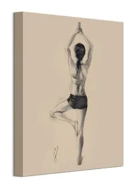 plakat-hazel-bowman-tree-pose-bez-ramy-30-x-40-cm