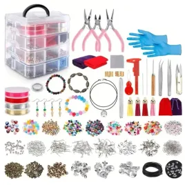 duzy-zestaw-do-robienia-bizuterii-kuferek-koraliki-narzedzia-diy-na-prezent