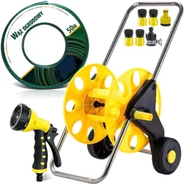 zestaw-waz-ogrodowy-50m-wozek-zraszacz-zwijacz-pistolet-zlaczki-3-4-1-2