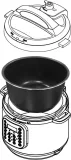 misa-do-multicookerow-instant-ip-cer8-szary
