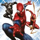 marvel-spider-man-trio-obraz-na-plotnie-40x40-cm-material-wykonania-plotno