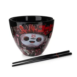 ramen-ilustrata-black-coffee-attack-zestaw-paleczki-miska-do-ramen-530-ml