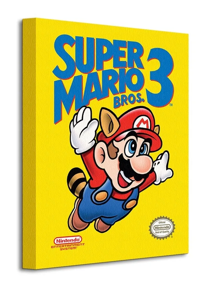 obraz-na-plotnie-super-mario-bros-3-nes-cover