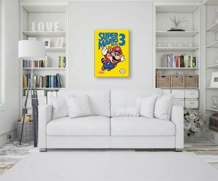 obraz-na-plotnie-super-mario-bros-3-nes-cover-kod-producenta-wdc92383