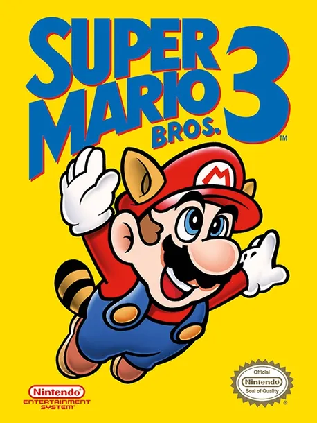 obraz-na-plotnie-super-mario-bros-3-nes-cover-dlugosc-40-cm