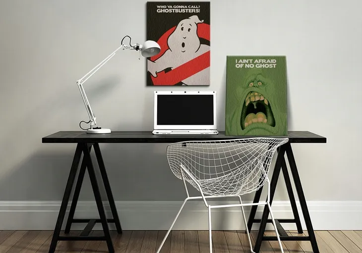 ghostbusters-duch-slimer-obraz-na-plotnie-30x40-cm-format-pionowy