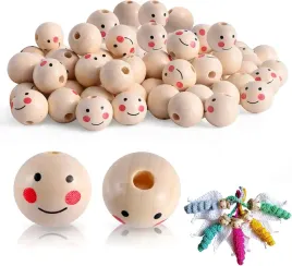 drewniane-koraliki-z-twarza-100-sztuk-koralikow-buzki-z-otworem-diy