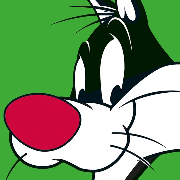 looney-tunes-kot-sylwester-obraz-na-plotnie-40x40-material-wykonania-plotno