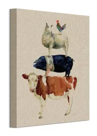 obraz-jane-bannon-wiejskie-zwierzeta-30x40-cm