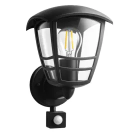 lampa-elewacyjna-ledlux-czarna-e27-z-czujnikiem-ruchu-i-zmierzchu
