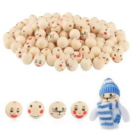 120-sztuk-drewnianych-koralikow-z-twarza-buzka-drewniane-kulki-z-otworem