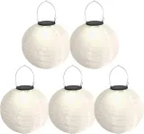 okragly-abazur-biala-latarnia-papierowa-led-h672-material-wykonania-papier