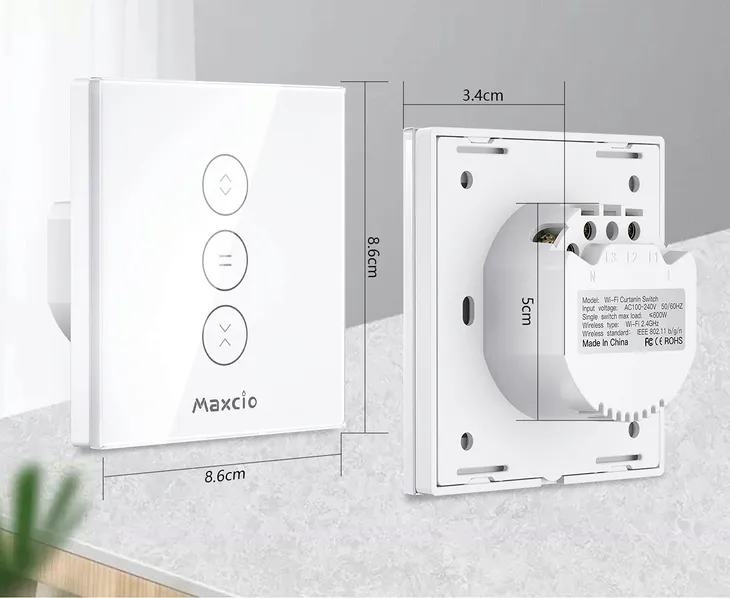 maxcio-czarne-4-sztuki-inteligentny-przelacznik-rolet-wi-fi-r421-marka-maxico-kod-producenta-wf-cs01