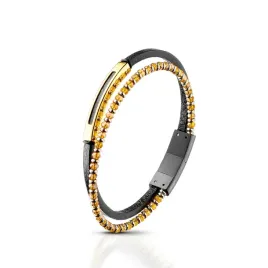 bransoleta-venetto-meska-skora-stal-316l-19cm