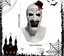 maska-na-twarz-lateks-klaun