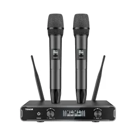 mikrofon-bezprzewodowy-tonor-tw-450-kardioidalny-2-szt-zasieg-60-m