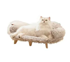 legowisko-dla-psa-kota-lozko-sofa-kanapa-miekkie-szare-kojec-66-cm