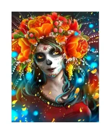 tishiron-kwiaty-i-dziewczyna-malowanie-dla-doroslych-obraz-21-x-135-cm