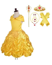 kostium-sukienka-ksiezniczki-belle-z-zestawem-akcesoriow-korona-berlo-100cm