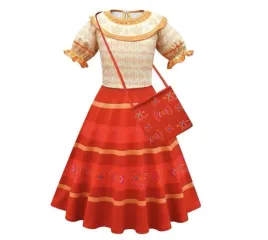 sukienka-stroj-przebranie-encanto-dolores-madrigal-karnawal-110-cm