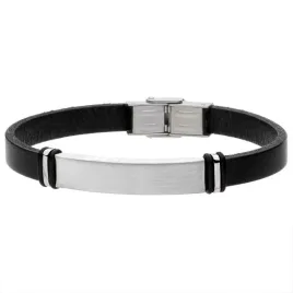 bransoleta-manoki-meska-czarna-skora-stal-316l-21cm