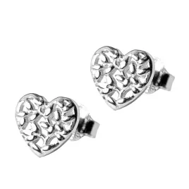 kolczyki-damskie-harf-srebro-serce