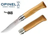 scyzoryk-opinel-nr-8-luxury-range-ze-skorzana-pochwa-drewno-oliwne-marka-opinel