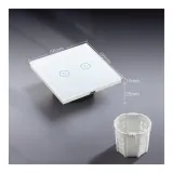 bseed-bialy-przelacznik-do-rolet-smart-home-dotykowy-wi-fi-20a11-kolor-bialy