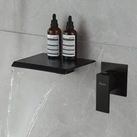 bateria-wannowa-jednouchwytowa-scienna-phasat-czarny