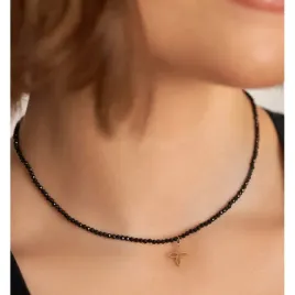 naszyjnik-damski-czarny-by-dziubeka-kwiatek-36cm