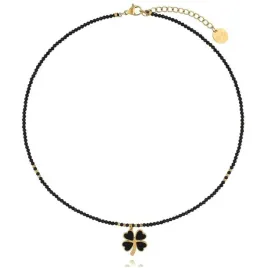 naszyjnik-damski-czarny-by-dziubeka-koniczynka-43cm