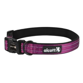 alcott-adventure-collar-purple-odblaskowa-obroza-dla-psa-fioletowa-l