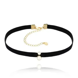 naszyjnik-damski-by-dziubeka-choker-czarny-z-tasiemka-i-perlami