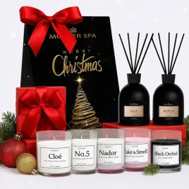 swiateczny-zestaw-kosz-prezentowy-zapachy-damskie-dyfuzory-swiece-zapachowe