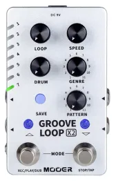 mooer-groove-loop-x2-stereo-looper-drum-machine