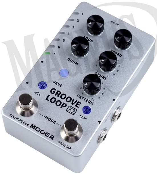 mooer-groove-loop-x2-stereo-looper-drum-machine-automat-perkusyjny-looper-model-groove-loop