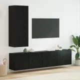 unit-scienny-do-telewizora-5-szt-czarny-dab-stan-nowy