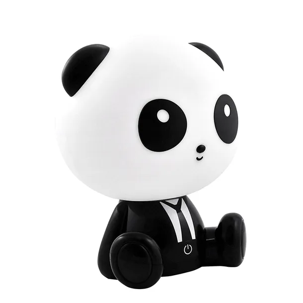 lampa-dziecieca-panda-czarno-biala-led-polux-dlugosc-wysokosc-24-5-cm