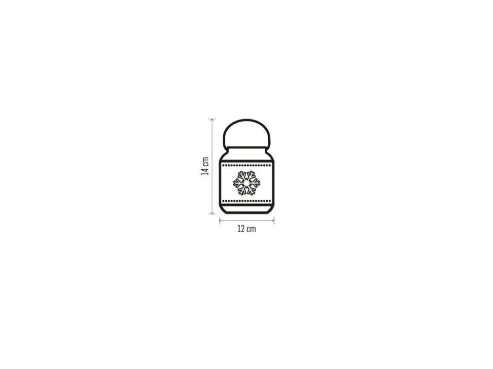 lampion-metal-emos-14-cm