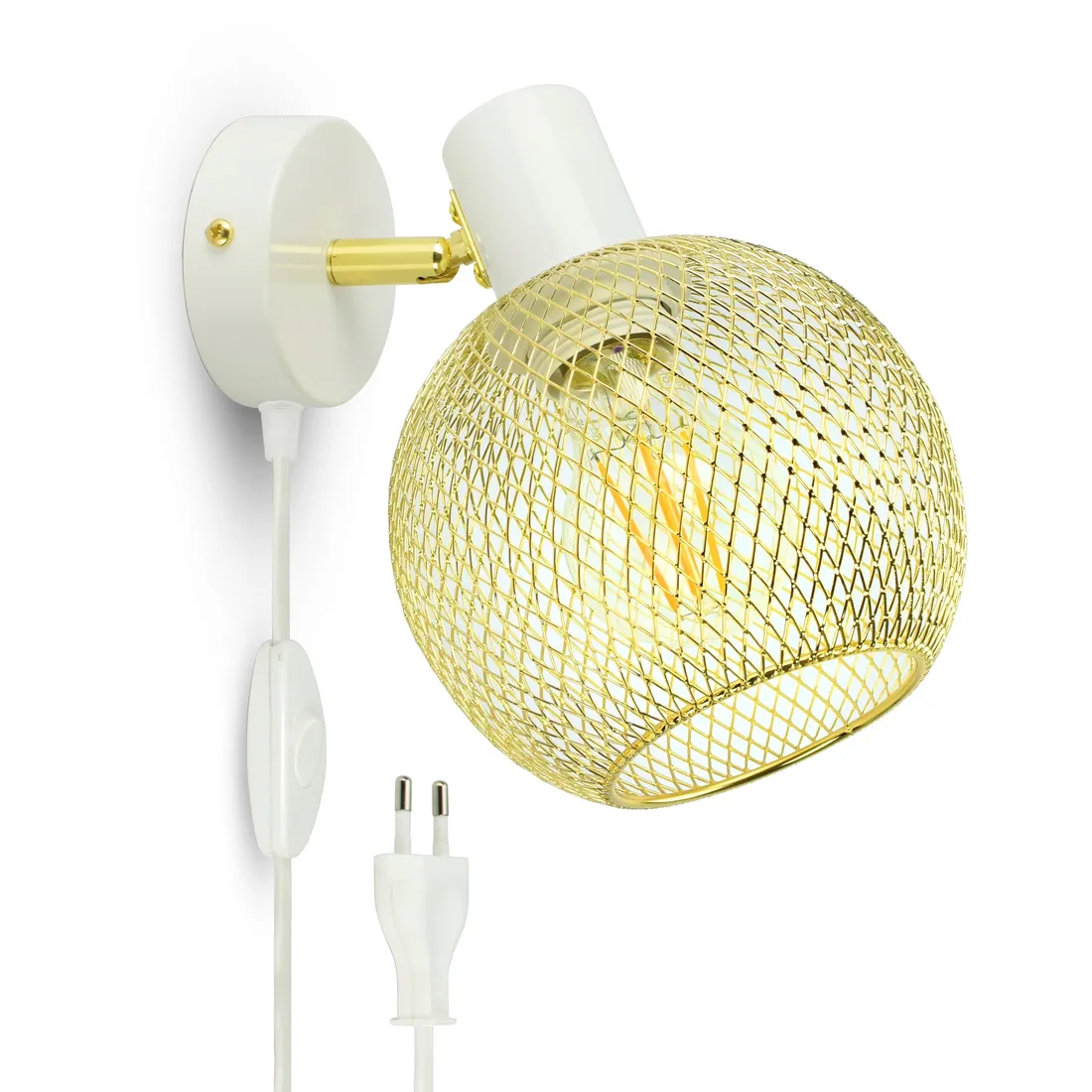 kinkiet-luxolar-bialy-e27-60-w