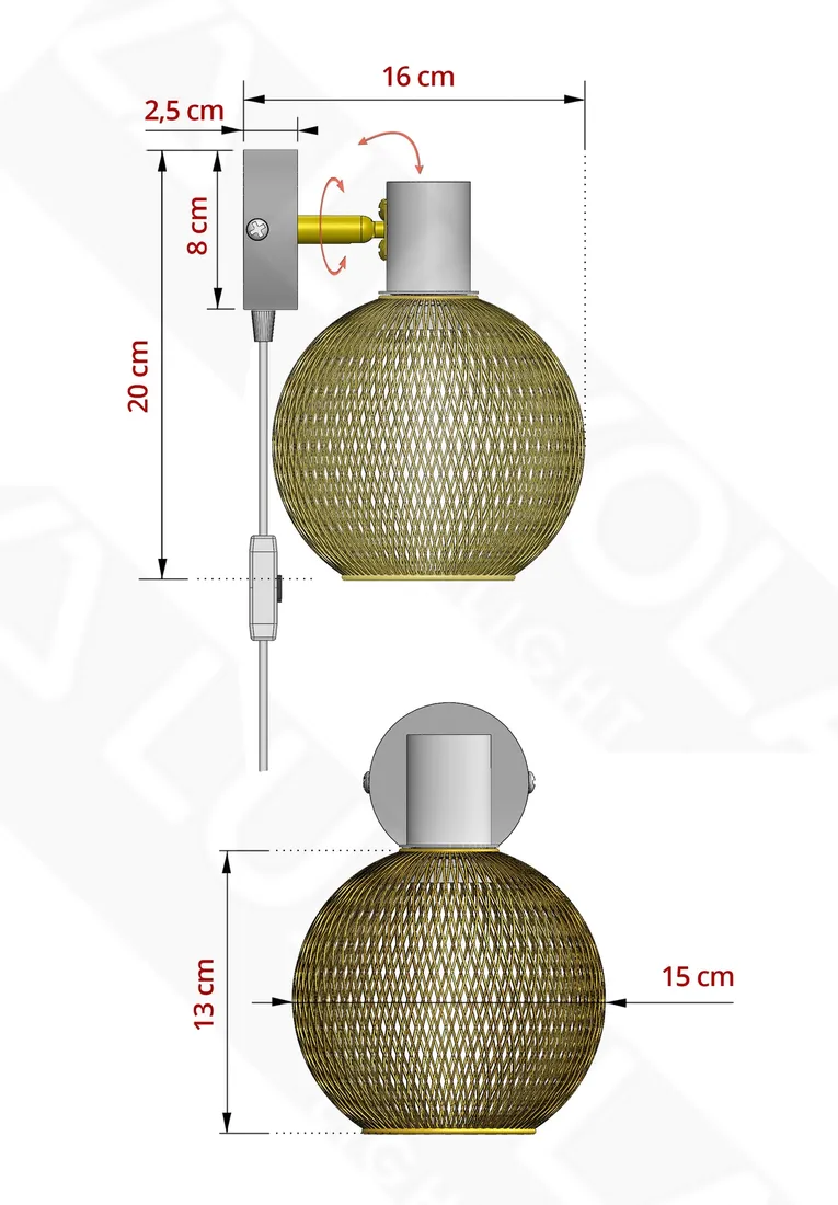 kinkiet-luxolar-bialy-e27-60-w