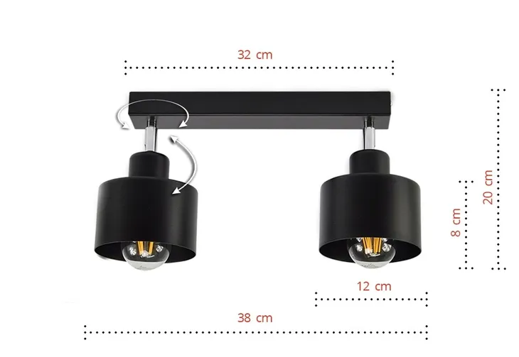 spot-luxolar-384-b2-e27-dlugosc-wysokosc-20-cm