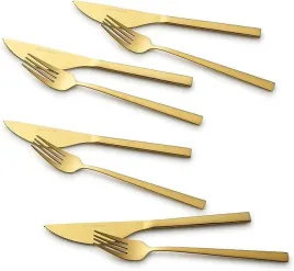 echtwerk-zestaw-zlote-sztucce-do-pizzy-miesa-obiadowych-8-sztuk