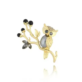 broszka-damska-zlota-by-dziubeka-perla-sowa