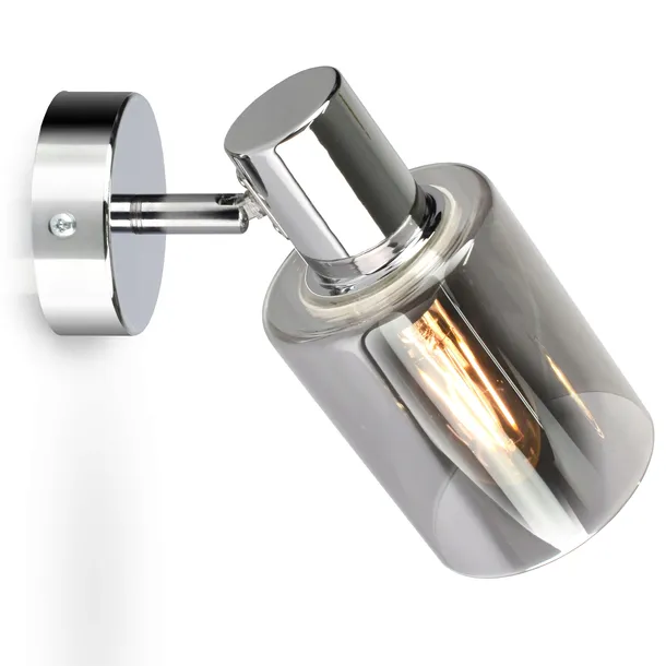 lampa-scienna-kinkiet-reflektor-szklana-glass-tube-chrom-540-k1-led-e27-waga-z-opakowaniem-0-8-kg