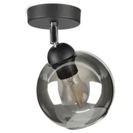 lampa-wiszaca-luxolar-czarna-szklana-e27-nowoczesna-1-punktowa