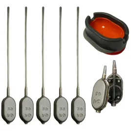 5x-koszyk-arc-50g-z-lotka-foremka-pro-method-feeder-do-dalekich-rzutow