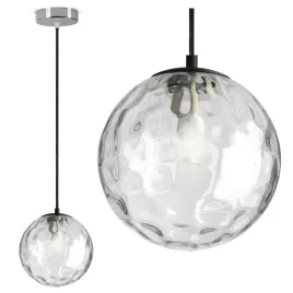 lampa-wiszaca-sufitowa-zyrandol-szklana-kula-ez1-texture-chrome-led-g9